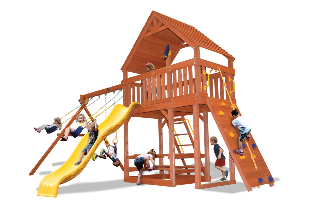 Original Fort Combo 2 XL with Wood Roof millzhouseav