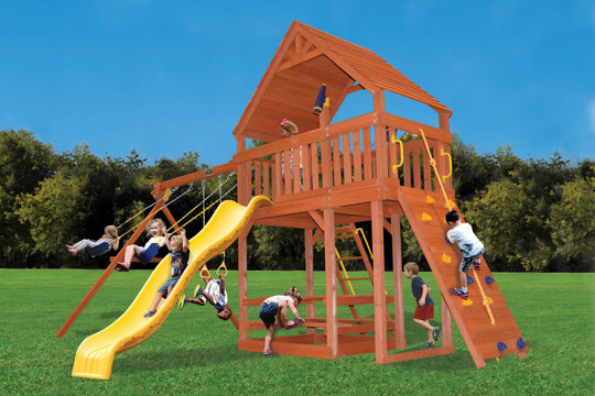 Original Fort Combo 2 XL with Wood Roof millzhouseav