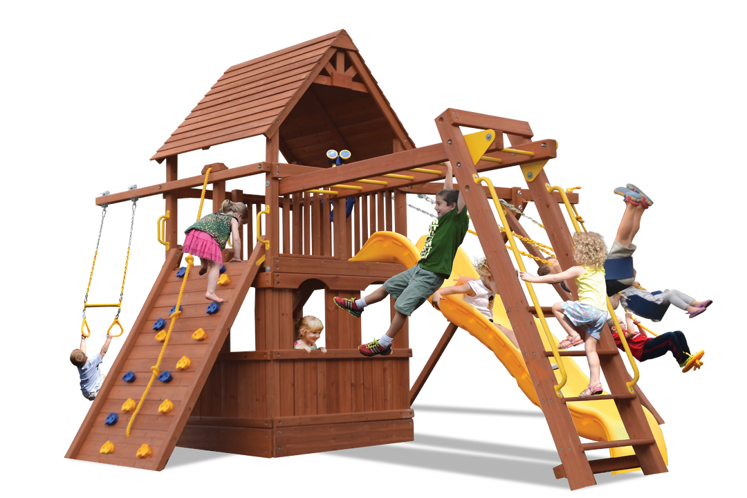 Deluxe Fort Combo 3 with Playhouse millzhouseav