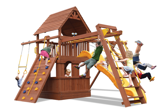 Deluxe Fort Combo 3 with Playhouse millzhouseav