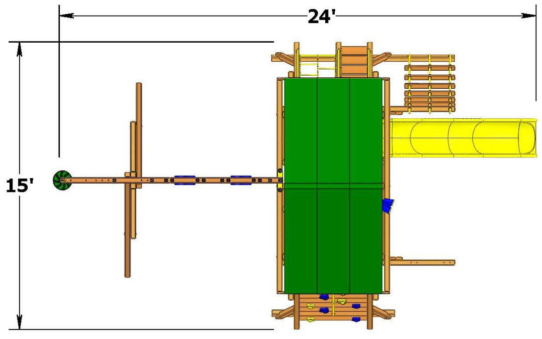 Deluxe Playcenter Combo 2 XL millzhouseav