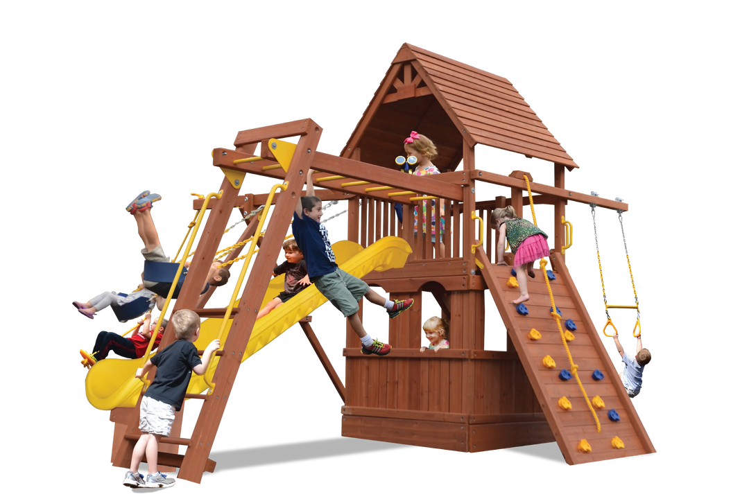 Turbo Deluxe Fort Combo 3 with Playhouse millzhouseav
