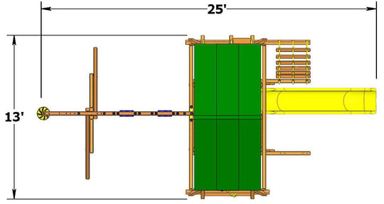 Turbo Deluxe Playcenter Combo 2 millzhouseav
