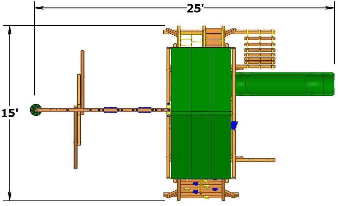 Turbo Deluxe Playcenter Combo 2 XL millzhouseav