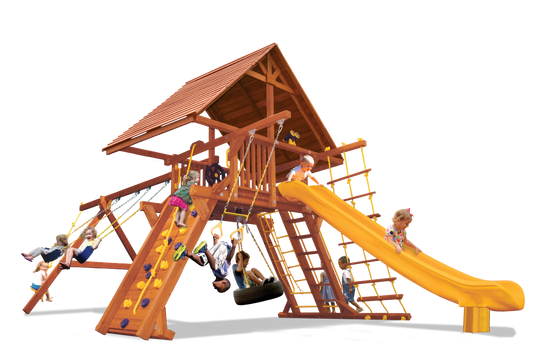 Supreme Playcenter Combo 2 With Wood Roof millzhouseav