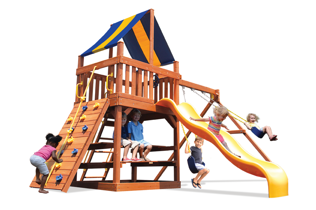Original Fort With 2 Position Swing Beam millzhouseav