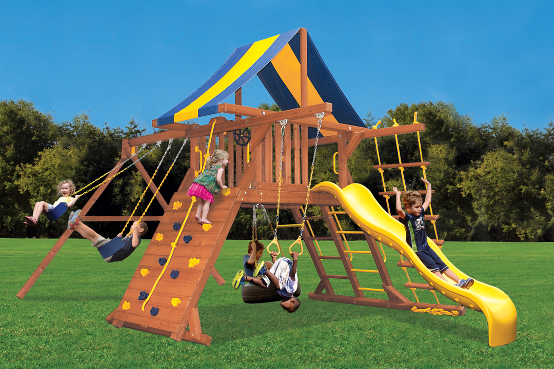 Original Playcenter With 2 Position Swing Beam millzhouseav
