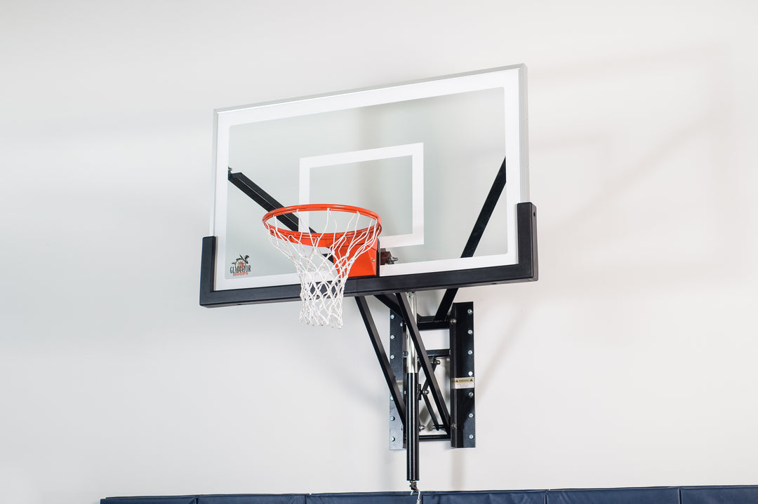 Gladiator Wall Mount Adjustable Height Hoop millzhouseav