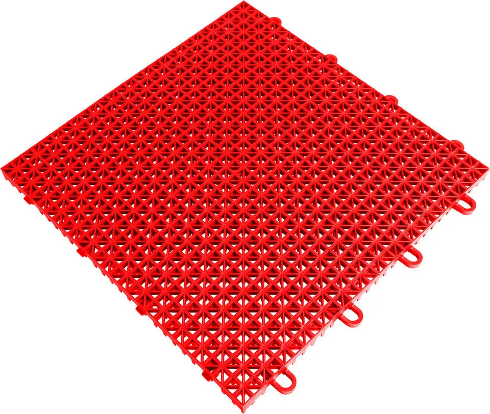 Red Premium Duracourt Outdoor Surface Tiles millzhouseav