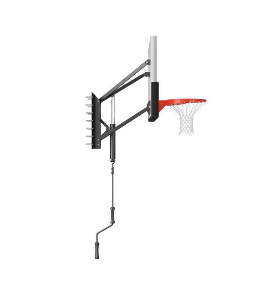 Gladiator Wall Mount Adjustable Height Hoop millzhouseav