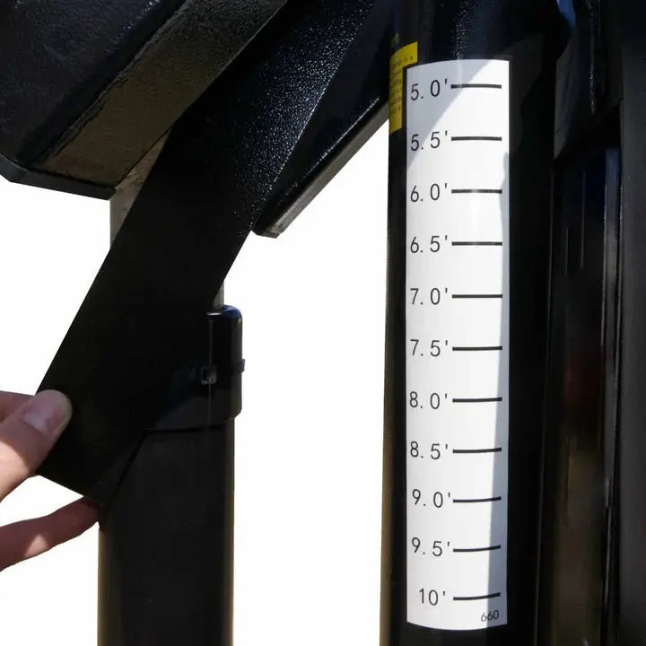 Gladiator 72" Regulation Size In-Ground Basketball Hoop Millz House