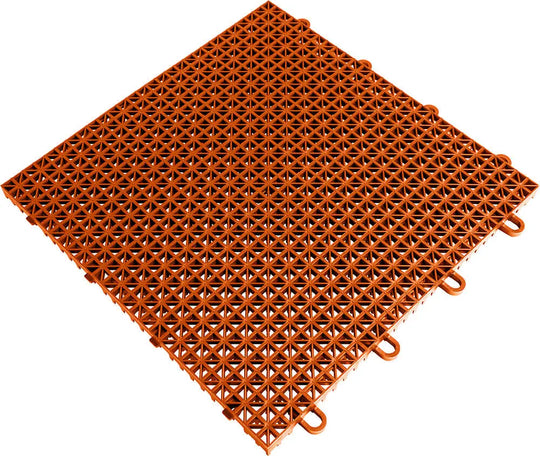 Texas Orange Premium Duracourt Outdoor Surface Tiles millzhouseav