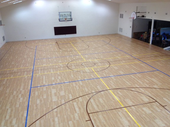 SnapSports Commercial Flooring Install Example 2