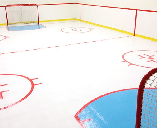 Rollerblade hockey rink flooring and installation in the Twin Cities, MN