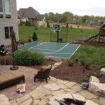 SnapSports Backyard Basketball Court