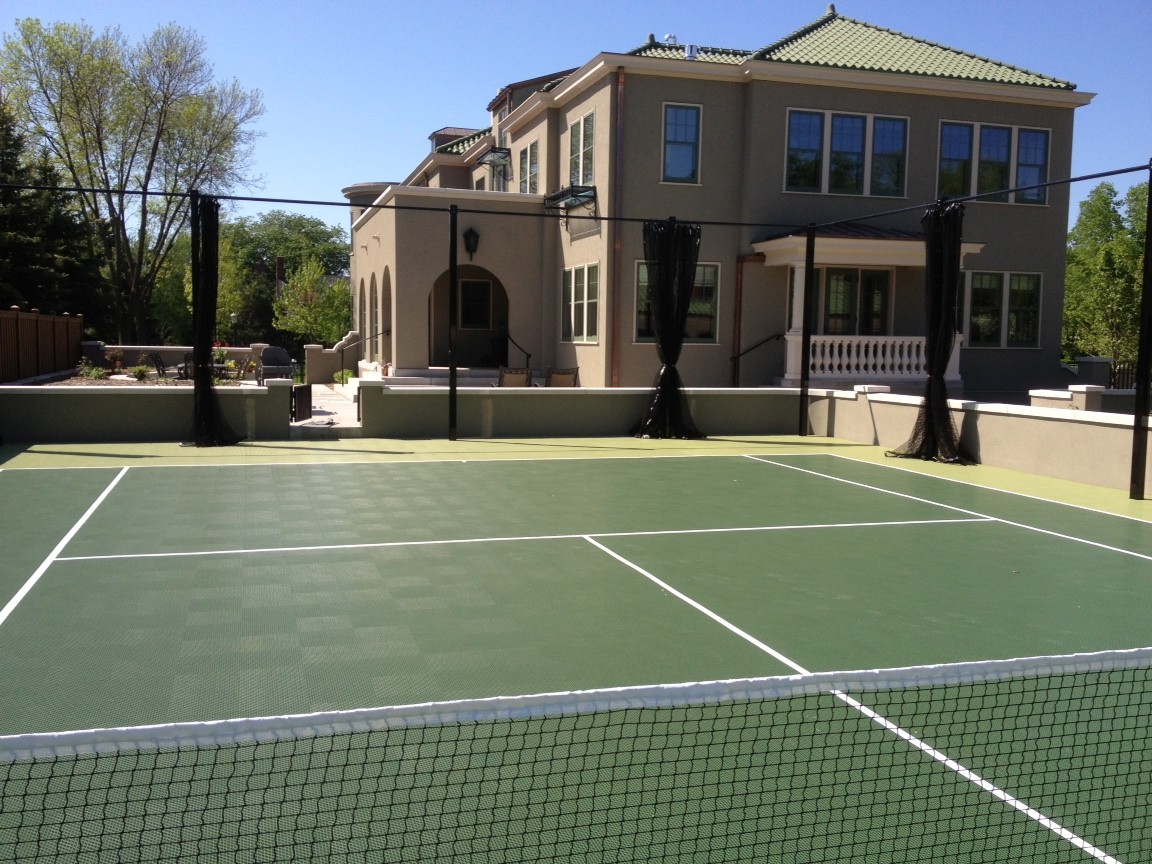 SnapSports Outdoor Tennis Court