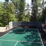 SnapSports multi-use and tennis court