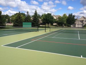 SnapSports tennis court