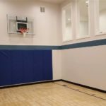 Millz House installed indoor basketball court