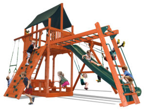 Extreme Fort Combo 3 play set with monkey bars