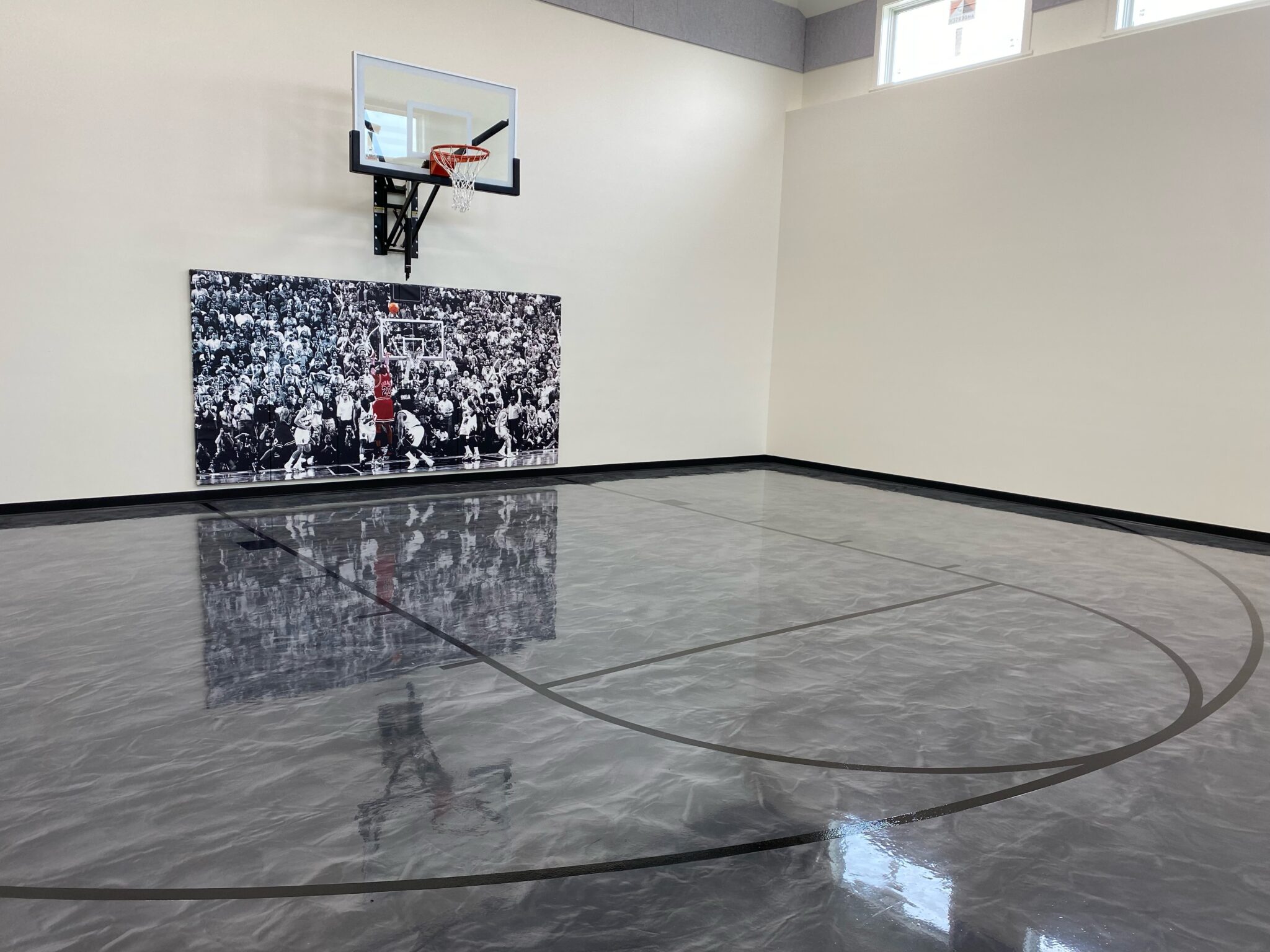 Millz House | Floor Coatings | Indoor Game Court | Multi-sport Game Court